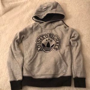 Adidas funnel neck hoodie